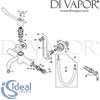 Ideal Standard Markwik Therm Non Domestic Tap Spare Parts